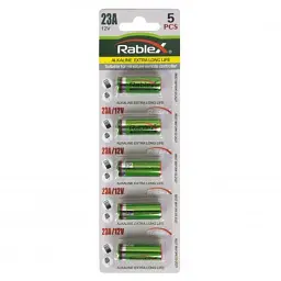 Батарейка Rablex Turbo A23 BL 5шт