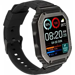 Смарт-годинник Gelius Pro Tactical Navy GP-SW007 IP68 black (Global) - мініатюра 5