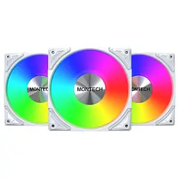 Комплект вентиляторів MONTECH METAL PRO 12 120MM ARGB 3 PACK (W)