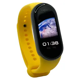 Силіконовий ремінець BeCover для Xiaomi Mi Smart Band 9 Yellow (711957)