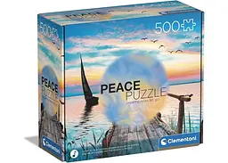 Пазл Clementoni Peace Collection&Spotify: Вітер спокою (Peace Collection&Spotify - The Lake - Paceful Wind Puzzle - 500 pcs.), 500 ел. (35121)