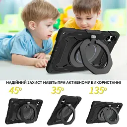 Чохол до планшета BeCover Armor Stand Xiaomi Redmi Pad 2 Pro 12.1" Black (715501) - мініатюра 4