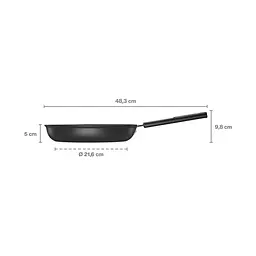 Сковорода Fiskars Hard Face 26 см (1075459) - мініатюра 4