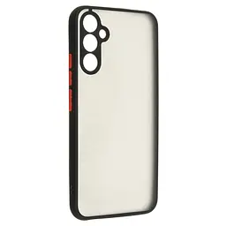 Чехол-накладка для Samsung Galaxy A34 5G (A346), Frosted Matte, черный, противоударный чехол с защитой всего корпуса, термополиуретан TPU + поликарбонат PC, ArmorStandart (ARM66713)