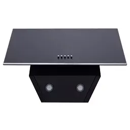 Витяжка декоративна похила Minola HDN 6232 BL/INOX 700 LED - мініатюра 5