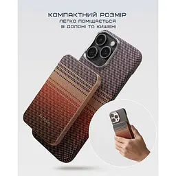 Зовнішній акумулятор Pitaka Aramid Fiber Magnetic 5000mAh 20W Sunset (PBQ2402) [161459] - мініатюра 7