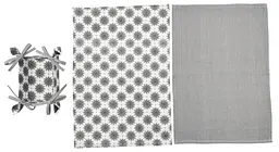 Набір рушників Soho 40x60см Snow Grey 2 шт pbe0050696 - мініатюра 5