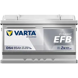 Акумулятор Varta Dynamic EFB 12В 65Аг 650А (EN) R+ (565500065) - мініатюра 4