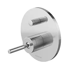 Душова система Kohlman Maxima 25 chrome + BOX прихованого монтажу QW210MR25, Хром - мініатюра 3