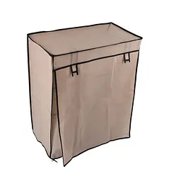 Шафа для взуття тканинна складна, 4 полиці 60×30×71 см, з чохлом - мініатюра 2