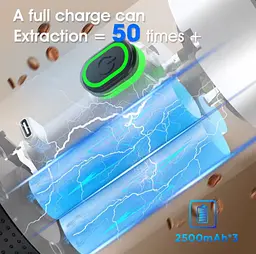 Портативна USB-кавоварка 3-в-1 для еспресо, капсул і меленої кави — компактна, бездротова, з підігрівом - мініатюра 16