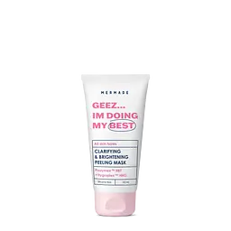 Подарунковий набір Mermade Try Kit Face Care: гель для вмивання обличчя Wait Clean Up Step Up 50 мл + ензимна маска для очищення шкіри обличчя Geez..Im Doing My Best 50 мл + зволожуючий крем для обличчя No Boring Days 50 мл + косметичка  - мініатюра 7