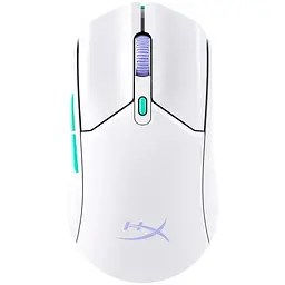 Комп'ютерна миша HyperX Pulsefire Haste 2 Core RGB WL/BT білий teh0014129