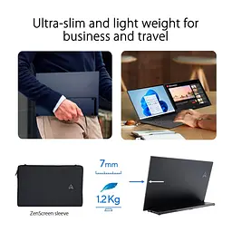 Монітор 16" ASUS ZenScreen MB16QHG Portable QHD IPS 120Hz (90LM08NG-B01170) - мініатюра 5