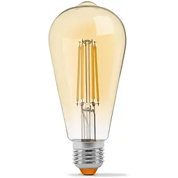 Світлодіодна лампа LED Videx Filament ST64FA 10W E27 2200K бронза (VL-ST64FA-10272) - мініатюра 2