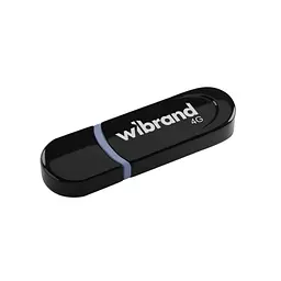 USB флеш накопичувач Wibrand 4GB Panther Black USB 2.0 (WI2.0/PA4P2B) - мініатюра 1