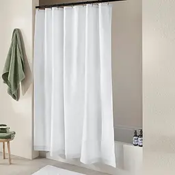 Шторка для душу та ванної Cosas з кільцями 180х180 snow, білий (ShowerCurtains_01Snow_DUK_180x180_Hook) - мініатюра 3