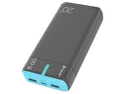 Зовнішній акумулятор (Power Bank) Tracer EnerGen 20000mAh Grey/Blue (TRABAT47517) - мініатюра 3