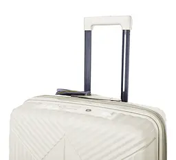 Валіза велика L поліпропілен Airtex 639 Кремовий - мініатюра 2