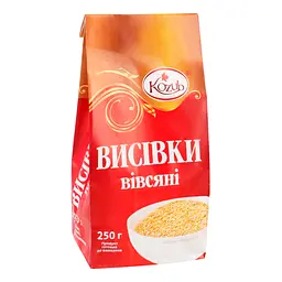 Висівки вівсяні Козуб продукт 250 г (934878) - мініатюра 2