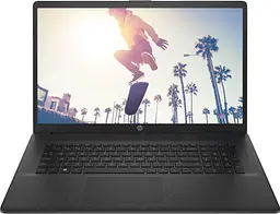 HP Ноутбук 17-cp2020ua 17.3" FHD IPS AG, AMD R5-7520U, 16GB, F512GB, UMA, DOS, чорний