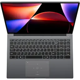 Ноутбук Blackview AceBook 12 16"FHD IPS 60Hz 330n/i5-12450H/16Gb/512Gb/Intel UHD/Type-C/FP/WiFi/UA Key/Grey (Acebook_12) - мініатюра 2