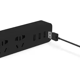 Мережевий фільтр Xiaomi Mi Power Strip (3 розетки + 3 USB-port) - мініатюра 2