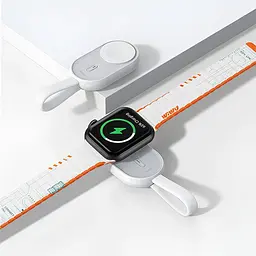 Портативний ЗП Power Bank WIWU Wi-M20 For Apple Watch 1200 mAh White - мініатюра 3