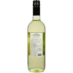 Вино Casa Galasso Vino Bianco біле сухе 0.75 л - мініатюра 2