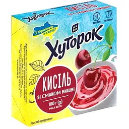 Кисіль Хуторок зі смаком вишні 180 г