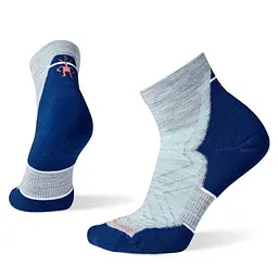 Шкарпетки жіночі Smartwool Women's Run Targeted Cushion Low Ankle 34-37 Сірий-Синій