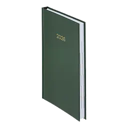Щоденник датований Buromax Simple 2026 A5 бумвініл зелений (BM.21166-04) - мініатюра 2