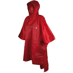 Накидка від дощу Tatonka Poncho 3 XL-XXL XL/XXL Червоний