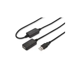 Дата кабель USB 2.0 AM/AF 20.0 m active Digitus (DA-73102)