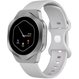 Смарт-годинник Canyon Hexagon SW-88 BT-CALL Silver (CNS-SW88SS)