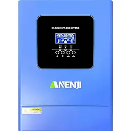 Гібридний сонячний інвертор Anenji ANJ-6200W-48PL-WIFI 48V [162189] - мініатюра 2