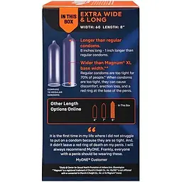 MyOne Extra Wide & Long 60K 10 шт. - мініатюра 3