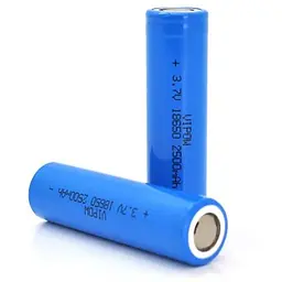 Акумулятор 18650 2500mAh, FlatTop, 3.7V, Blue Vipow (ICR18650-2500mAhFT)