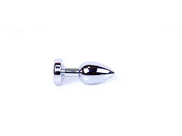 Анальна пробка - Jewellery Silver Plug Disco Flashlight - мініатюра 8