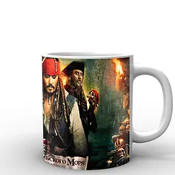 Кухоль GeekLand Pirates of the Caribbean Пірати Карибського моря постер PC.02.001 330 мл білий - мініатюра 3