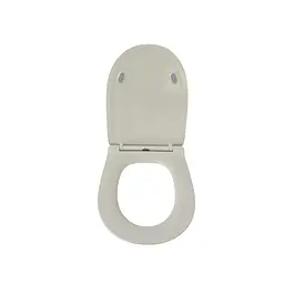 Сидіння для унітаза EUR TS-3575 дюропластове, Soft Close, метал.кріпл.