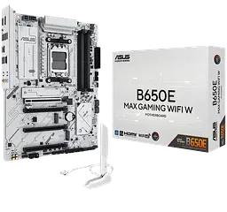 Материнская плата Asus B650E Max Gaming Wi-Fi White Socket AM5 (B650E MAX GAMING WIFI W) Б/У