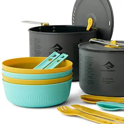 Набір посуду Sea to Summit Frontier UL Two Pot Cook Set, 14 предметів, 4 особи Різнокольоровий - мініатюра 3