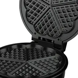 Вафельниця Hoffmans HM-3024 1000W - електрична вафельниця з антипригарним покриттям і швидким нагріванням - мініатюра 3