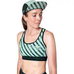 Топ жіночий Dynafit Alpine Graphic W Bra L Чорний-Зелений