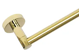 Тримач для туалетного паперу Rea Mist 04 gold REA-80026, Золотий - мініатюра 2