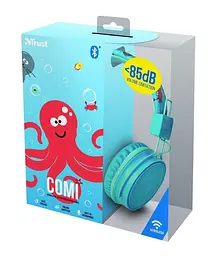 Навушники Trust Comi Kids Over-Ear Blue (23128) - мініатюра 6