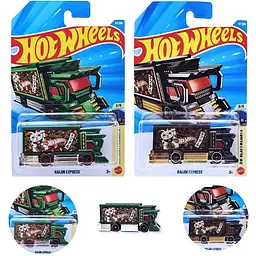 Базова машинка Hot Wheels HW Heavyweights Raijin Express колір в асортименті (5785) JJK85 - мініатюра 6