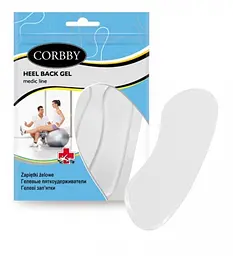 П'яткоутримачі Corbby Heel Back Gel гелеві