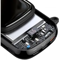 Портативна батарея Baseus Qpow Digital Display Quick Charge 20000 mAh 20W Lightning Cable PPQD-H01 Bl - мініатюра 2
